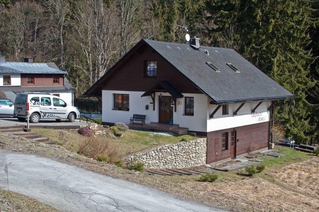 Ubytování U Rohelů Karlova Studánka Exterior foto